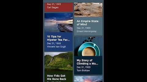 XYZReader - Make your App Material - Android Developer Nanodegree Udacity