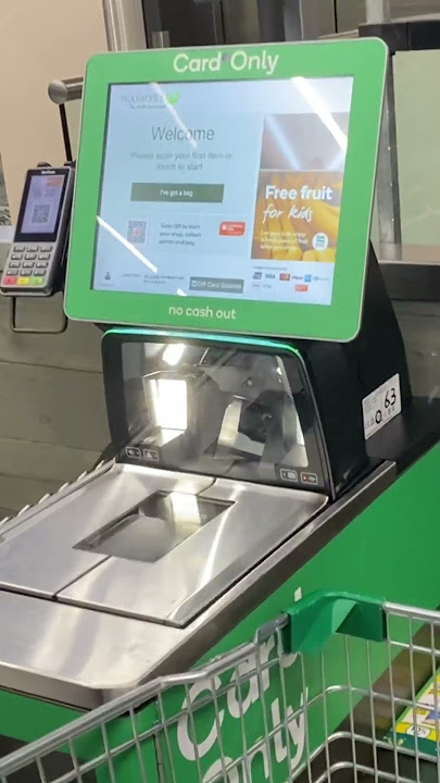 Belanja di Australia jadi kasir sendiri bayarnya👏