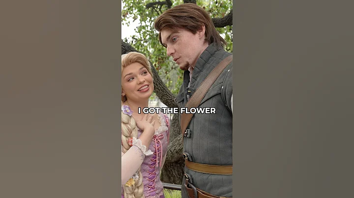 Rapunzel & Flynn: The Cutest Couple Ever! 💖✨ #rapunzel #flynnrider #disneyland