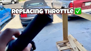 Replacing Broken throttle on my Talaria xxx
