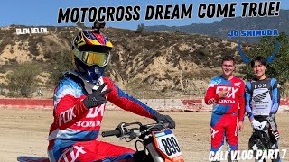 Motocross Dream Come True At Glen Helen Raceway - Cali Vlog Part 7