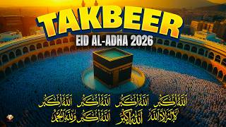🔴Eid al-Adha Takbeer | Takbeer e Tashreeq | Allahu Akbar | Continuous Dhikr