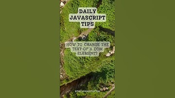 Modifying DOM Text: Change the Text Content of DOM Elements in JavaScript