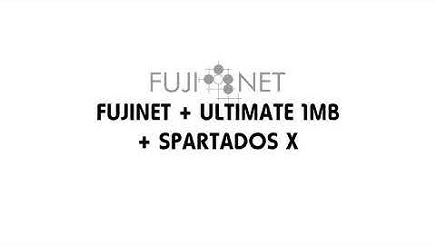 #FujiNet, Ultimate 1MB, and SpartaDOS X with FujiNet Tools Included.