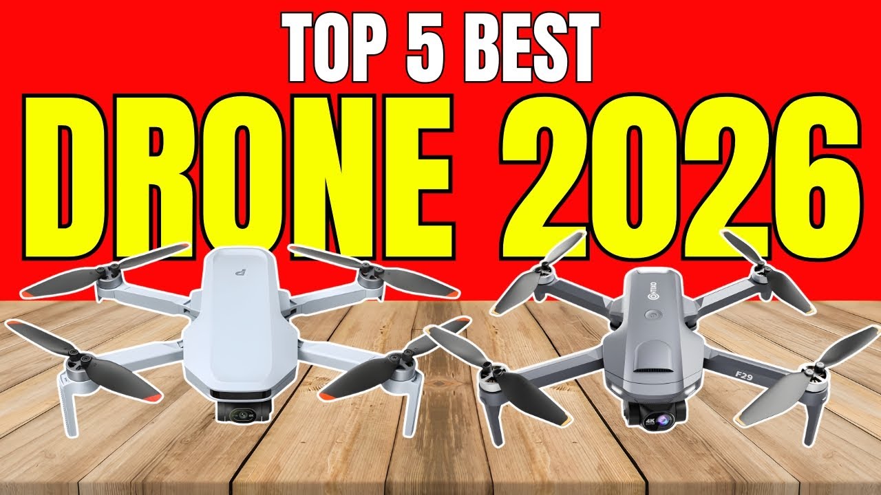 Best Drones 2026 | Best 4K GPS Drones for Adults | Long Range & AI ...