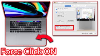 How To Turn On Force Click Macbook Pro - Enable Force Touch & Haptic Feedback screenshot 4