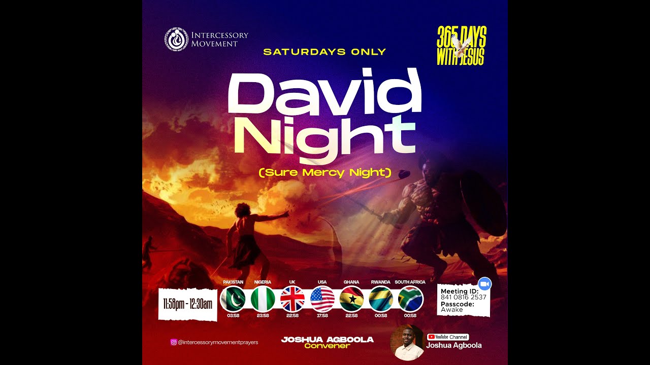 365 Days Watch 2025 (Day 326)- David's Night of Mercy