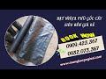 Bạt phủ gốc cây chống cỏ màu đen giá sỉ