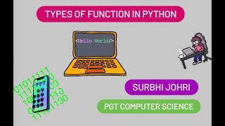 Types of Function in Python - Built-In Function | User Defined Function | Function Defined in Module