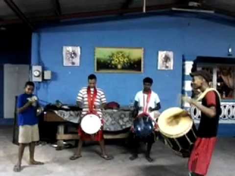 Don Miguel United Tassa Drummers ,practice , poor quality video