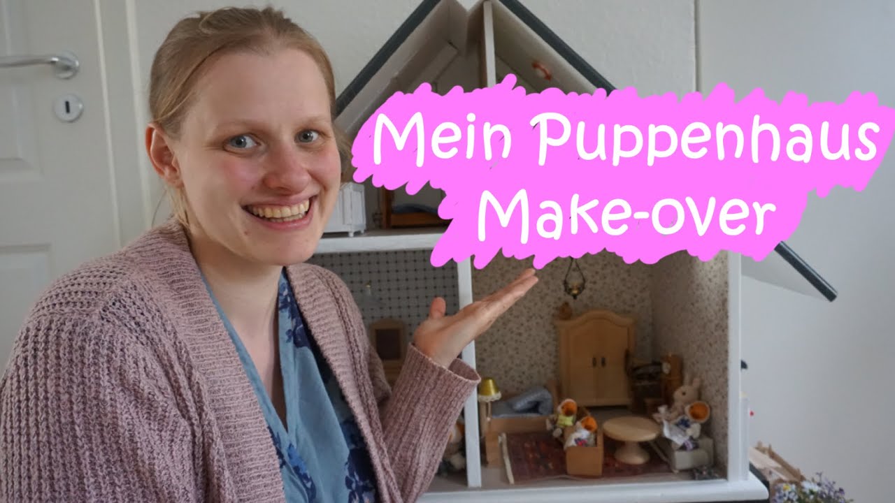 Puppenhaus Makeover: Tapeten und Fußbodenbelag Tutorial