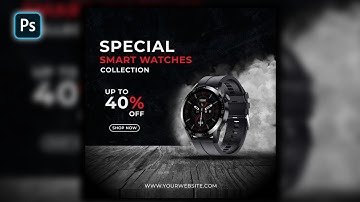 create eye-catching social media graphics | photoshop tutorial