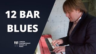 Easy 12 Bar Blues Piano Lesson