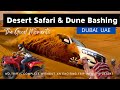 Dubai Desert Safari & Dune Bashing  - Thrilling Adventures in UAE EP:9