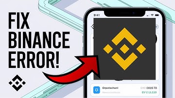 How to Fix Binance App Not Working Error | Binance App Crash Solution