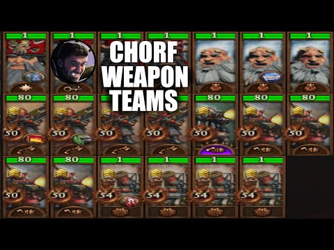 Chaos Dwarf Weapon Teams