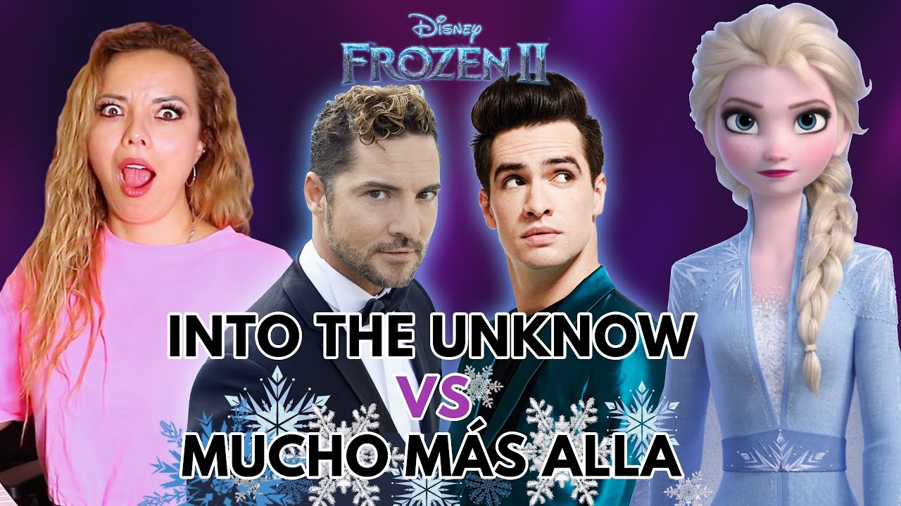 Brendon Urie vs David Bisbal | Vocal Coach Reacts to Into the Unknown