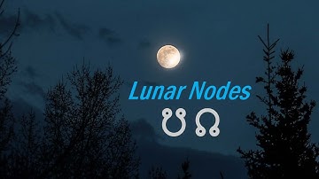 What are Lunar Nodes? | Celestial Physics | Astronomy | Graphics | Geometry | Illustration | Eclipse