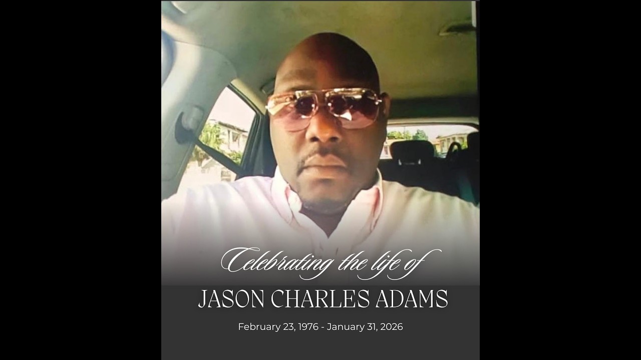 Thanksgiving Service for Jason Charles Adams