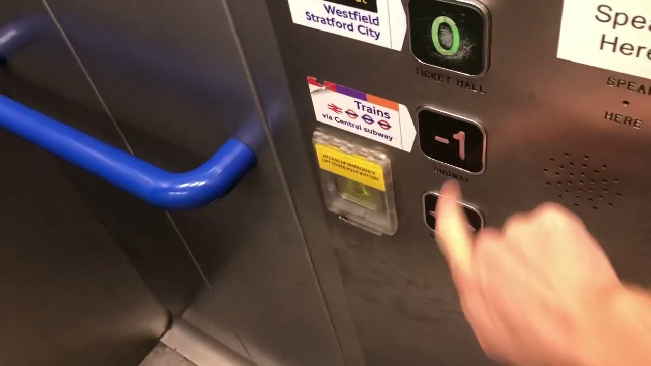 Otis Lift At Stratford Station 