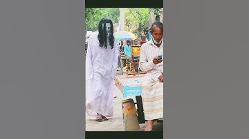 Funny Scary Ghost Prank For Laughing😂 | Comedy Video | Sagor Bhuyan #shorts