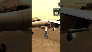 Find Military Jet In GTA San Andreas #gtasanandreas #shorts Find Military Jet In GTA San Andreas #gtasanandreas #shorts