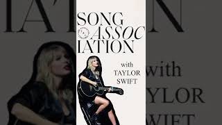 Song Association Challenge Words | Taylor Swift #shorts