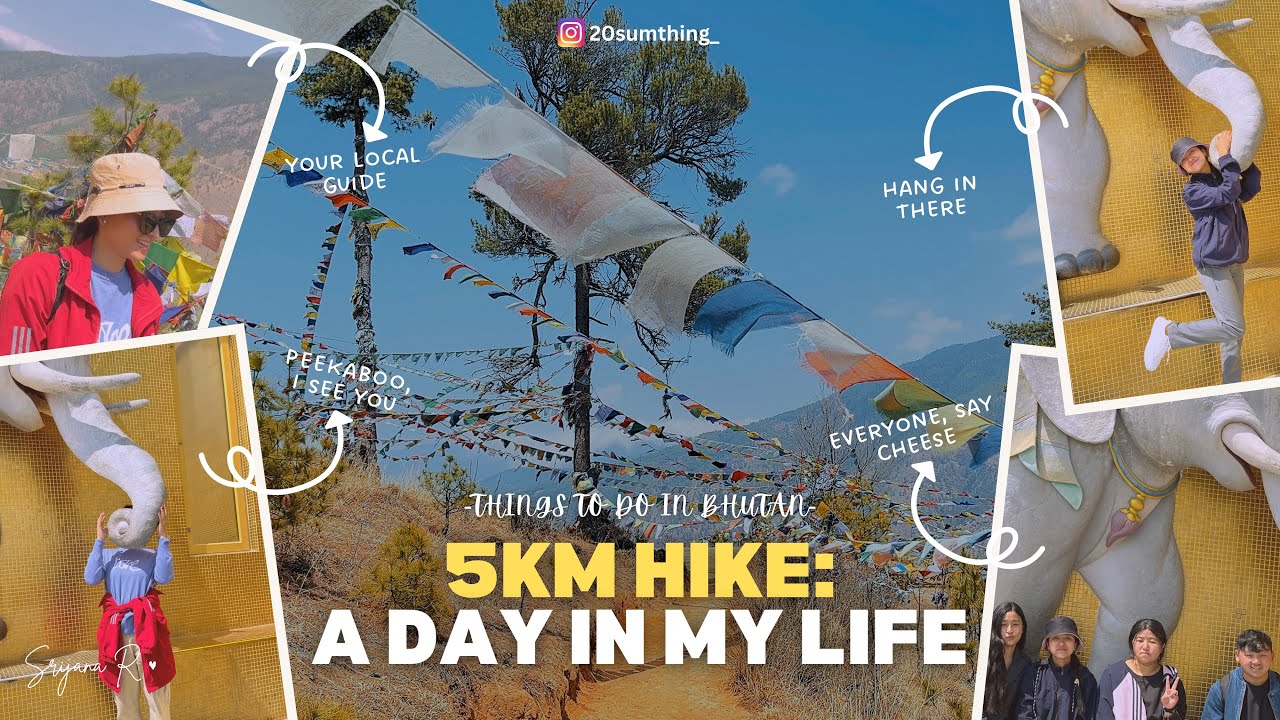 Hike from Kuenselphodrang to Changangkha Lhakhang | Life in BHUTAN 🇧🇹