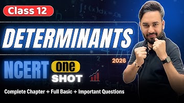 Determinants One Shot 🔥 Class 12 Maths | Mission Boards 2026 🎯| All About Mathematics