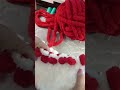 chunky blanketvid 9 red n white #chunkyblanket #chunkyyarn #chunkyyarnbeginnersclub #diy
