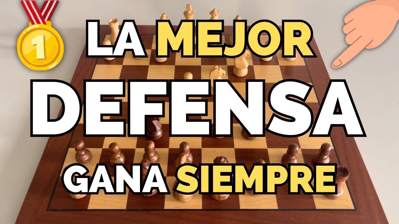 LA MEJOR DEFENSA para GANAR en AJEDREZ (Siciliana Clásica)