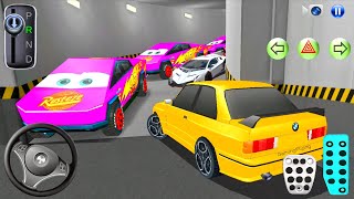 New M3 car Stuck in Parking Garage - 3D Driving Class - Car Game - 3D Driving Class 2026 screenshot 4