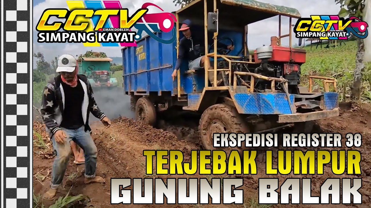 Ekspedisi REGISTER 38 //  Telo (SINGKONG) Gunung Balak // TERJEBAK LUMPUR