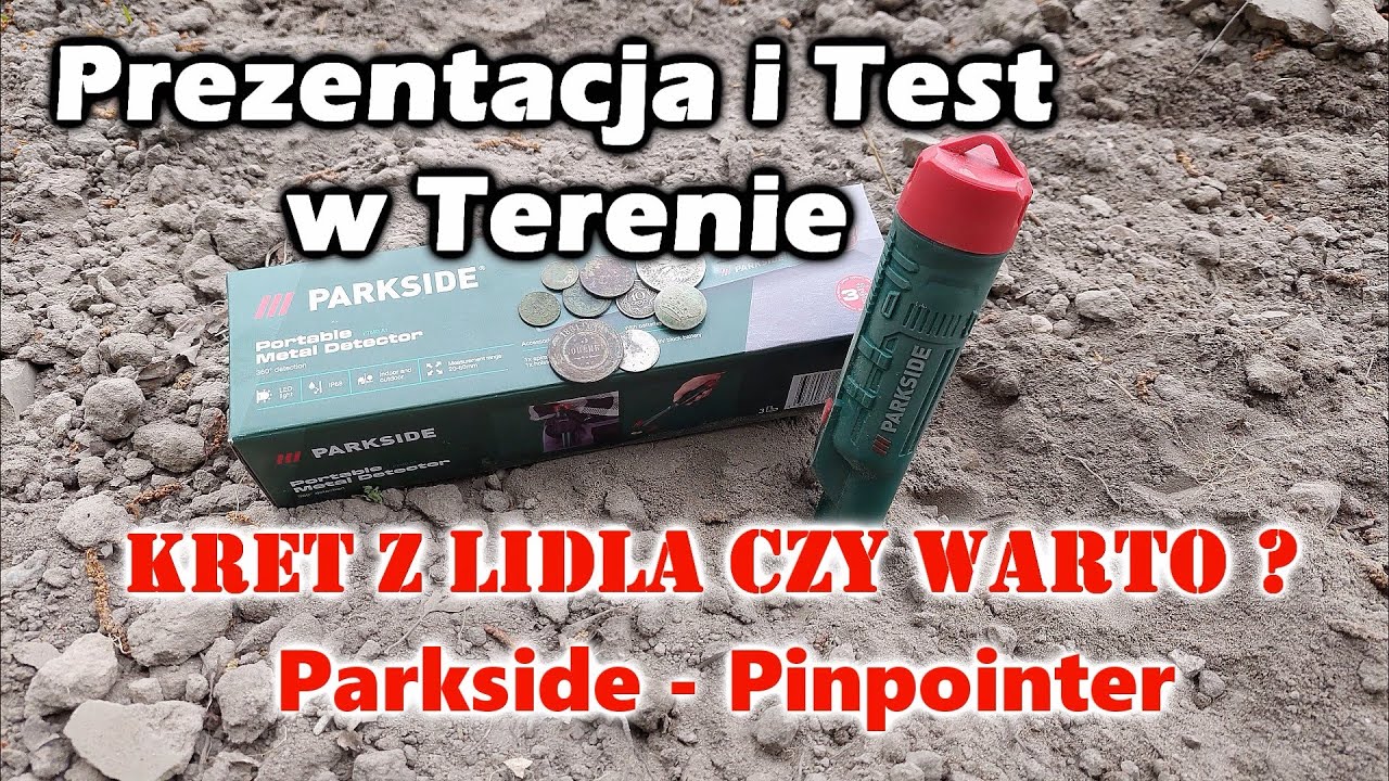 Pinpointer Parkside - Test taniego kreta z Lidla - Czy wart swojej ceny?