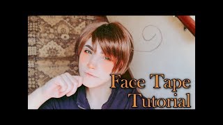 Cosplay Face Tape Tutorial