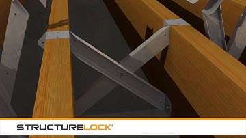 Structure Lock: 3D Rendering of I-Joist and Dimensional Truss Installation Process