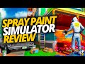 Spray Paint Simulator PS5, Xbox Series X Review - Dodgy Fake or Indie Masterpiece?