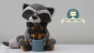 Rocket Raccoon cake topper Guardians of the Galaxy