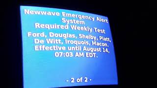 Random 5 AM Required Weekly Test On TV 8/14/2022 (EAS #1,697) *EOM's* Only