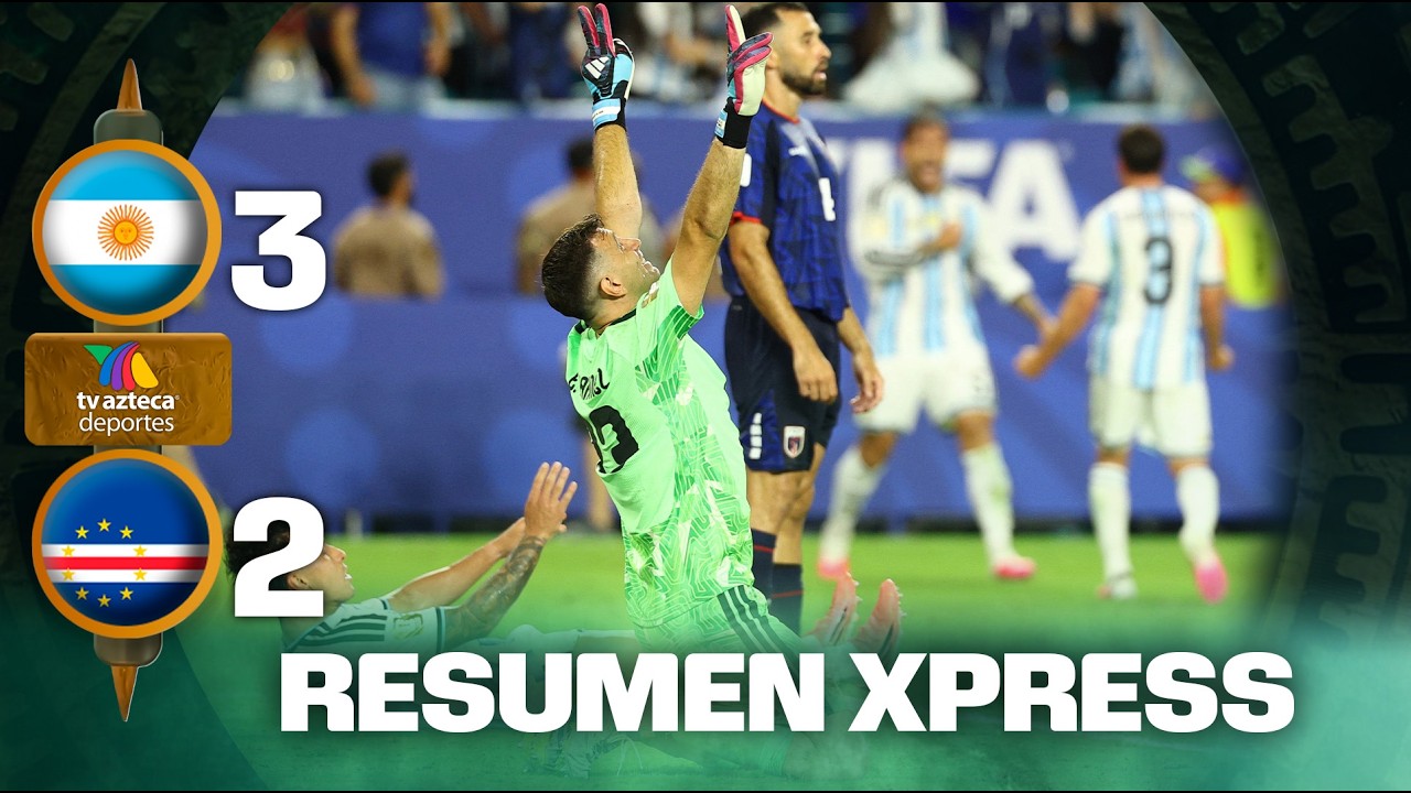 Argentina vs Cabo Verde | RESUMEN Y GOLES | Highlights | Copa Mundial de la FIFA 2026