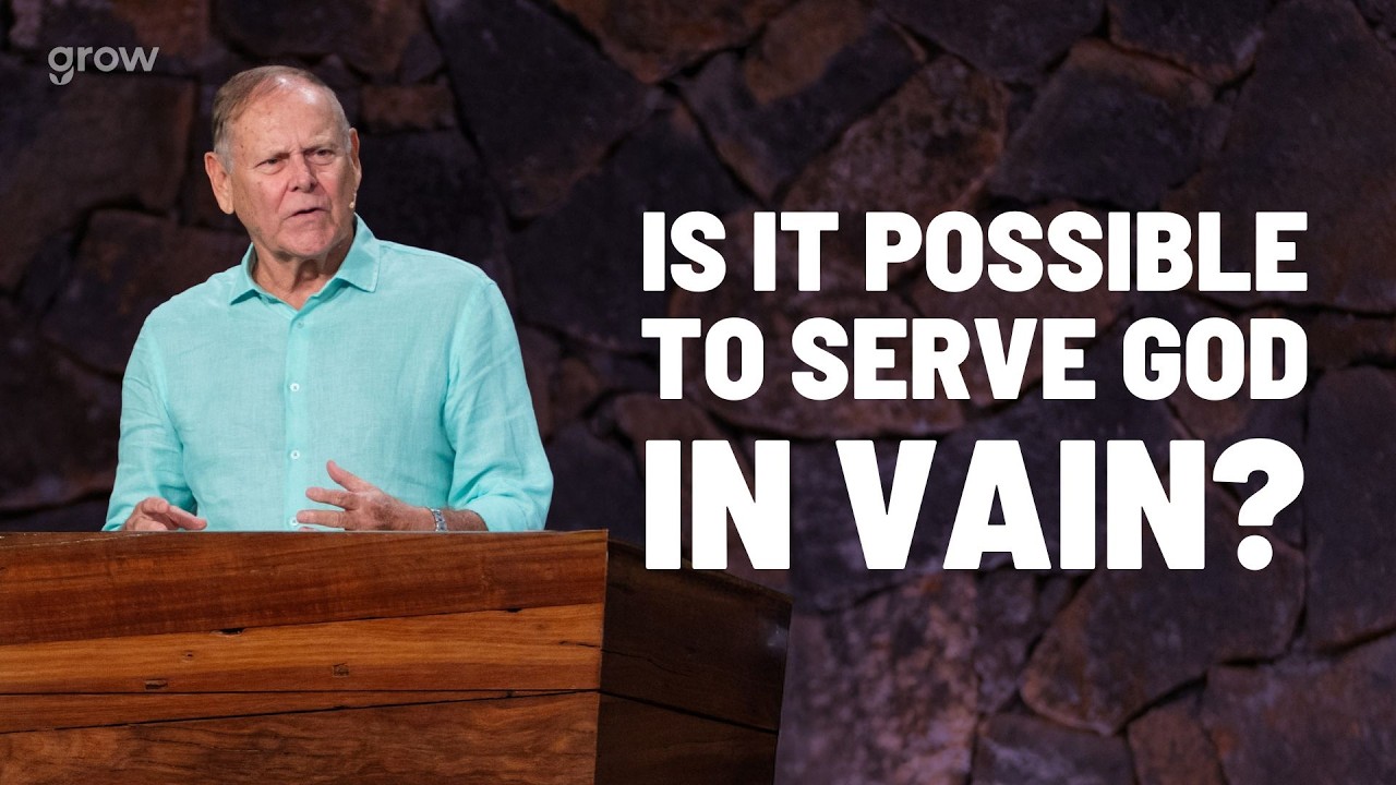 IS IT POSSIBLE TO SERVE GOD IN VAIN? | MIKI HARDY | 22/02/2026