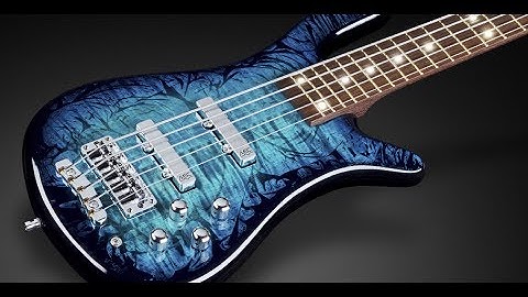 Warwick Custom Shop Masterbuilt Streamer LX 5-string Bleached Turquoise Blue Threadburst #16-3159
