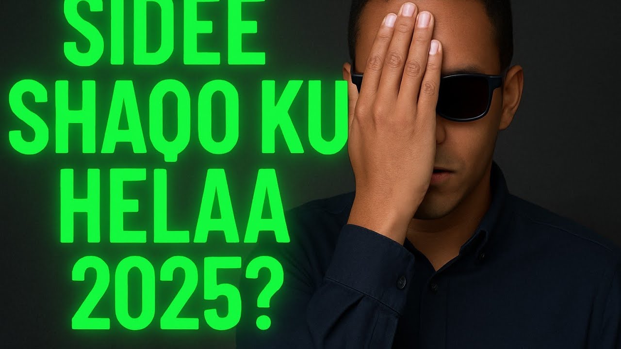 Sidee Ayaad Shaqo uga heli kartaa Soomaalida dhexdeeda qarnigan!