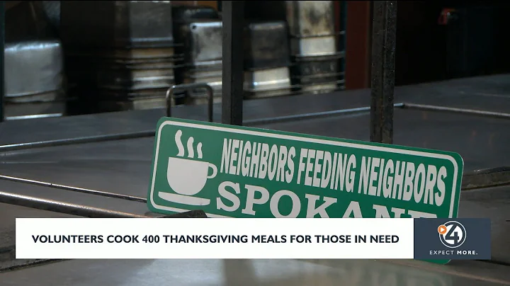 Volunteers cook 400 Thanksgiving meals for those in need
