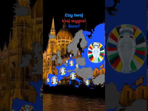 Czy twój kraj wygrał Euro? #mapping #europe