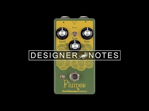 EarthQuaker Devices Plumes Small Signal Shredder Overdrive Pedal