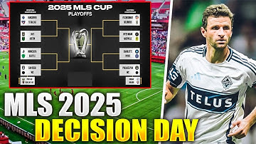 MLS 2025 Decision Day And Playoff Structure