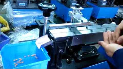 JX-901 manual bulk radial lead cutting machine, bulk radial lead cutter