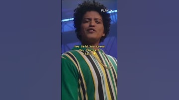 Thumbnail of Bruno Mars - Grenade | When Bruno Mars Said… 💔