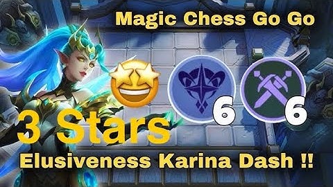 Magic Chess Go Go Karina 3B Combo Johnson Commander